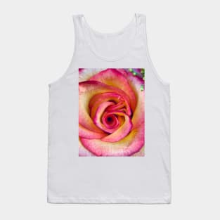 Pink Rose Tank Top